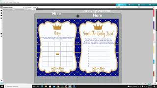 Activity book page Tutorial for the Silhouette Cameo