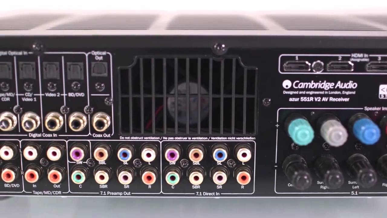 Cambridge Audio Azur 551R V2 - iEar.nl - YouTube