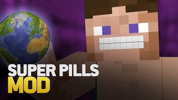 Minecraft Mod Spotlight: SUPER PILLS MOD (Steve on Steroids) (1.4.6)