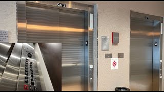 Beautiful Schindler 3300 MRL Traction Elevators @ Courtyard by Marriott | Hilton Head Island, SC