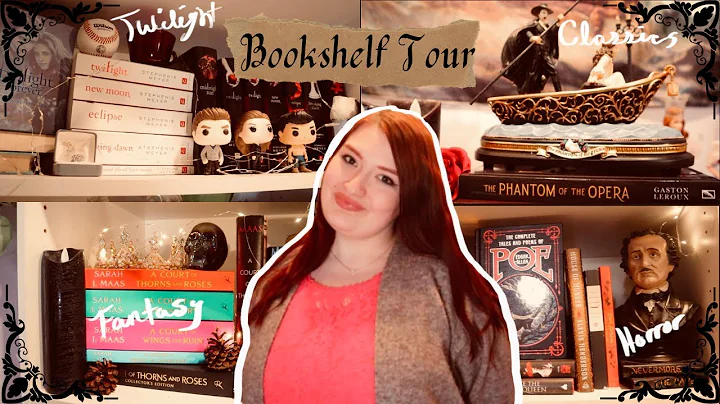 MY COZY BOOKSHELF TOUR | All the books I own | Magical and Dark Academia Themed Bookshelves!