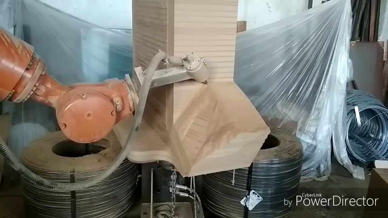 Изготовление мастер модели 5D,  фрезерование роботом.