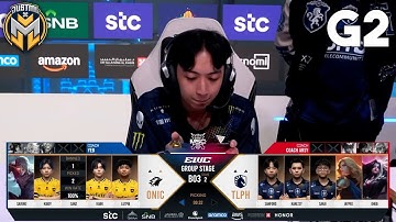 ONIC VS TLPH GAME 2 | GROUP STAGE DAY 3 | MLBB MSC 2025