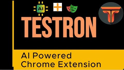 🚀 Never Write Test Code Again! Testron + AI + Playwright