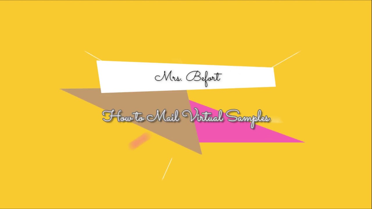 How to mail samples virtually in 3 steps!