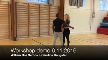 Zouk Demo William Dos Santos & Caroline Haugsted, 6/11/2016