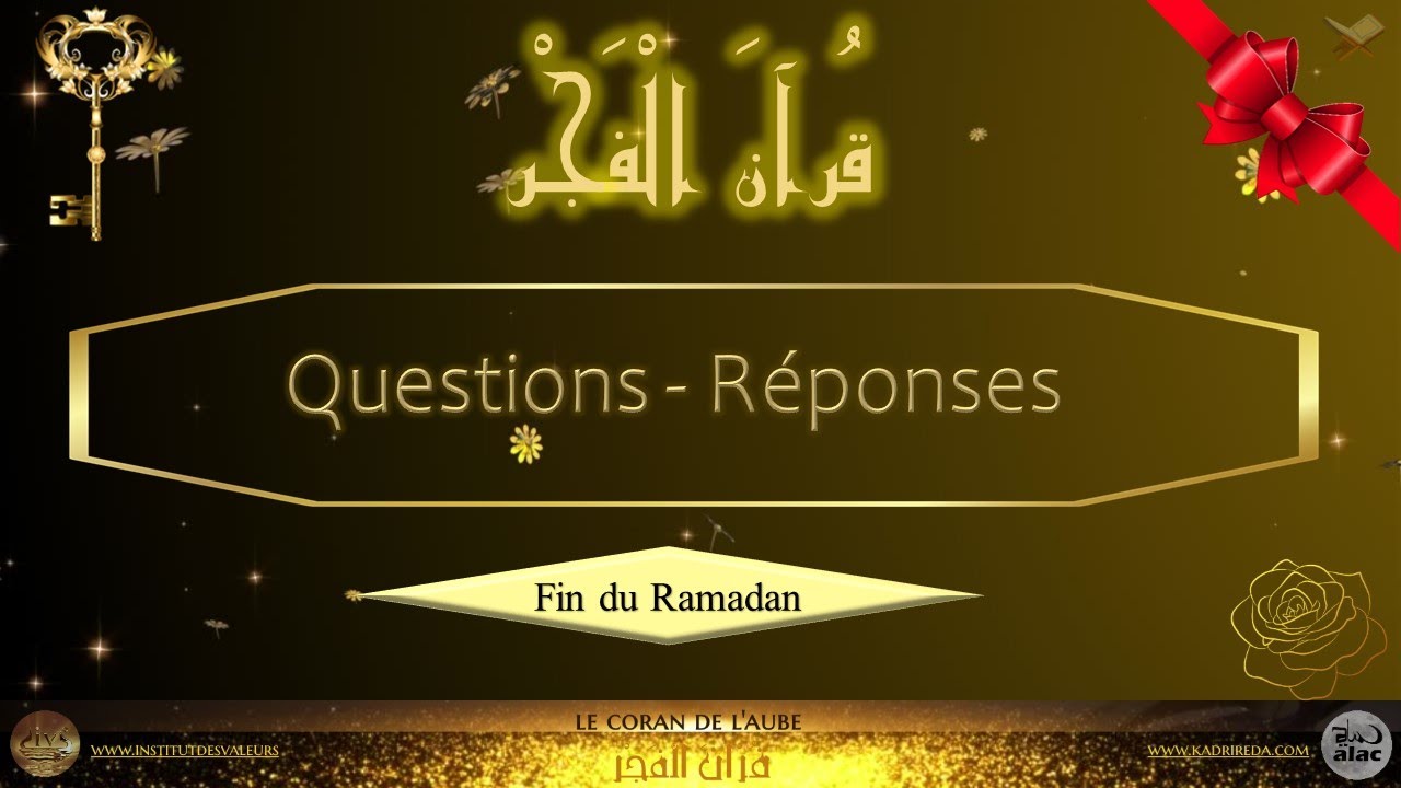 Questions-Réponses  Avec  Réda Kadri