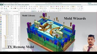#Mold_Wizard_Core_Cavity in Mold design Complete Tutorial #mold_design #mould_wizard