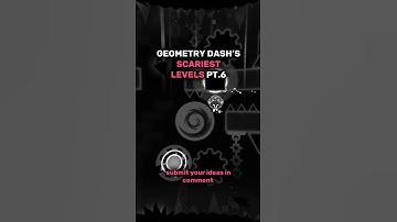 GEOMETRY DASH’S SCARIEST LEVELS PT.6 #geometrydash #edit #scariestvideo #scary #0006660000000 #fyp