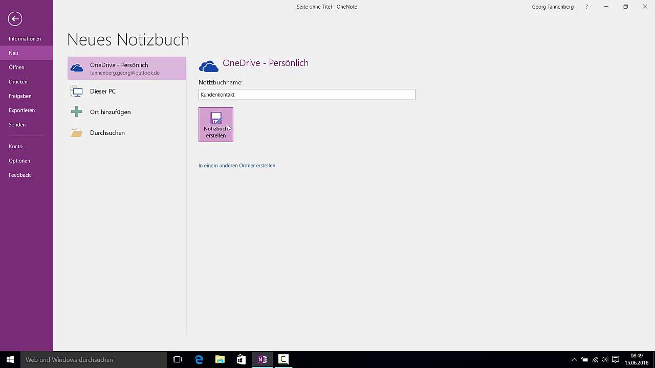 Neues Notizbuch Erstellen Herdt Buchplus Youtube