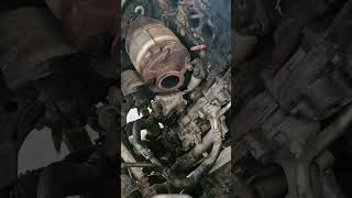 Toyota hilux pickup diesel engine Turbo remove 2015 2020