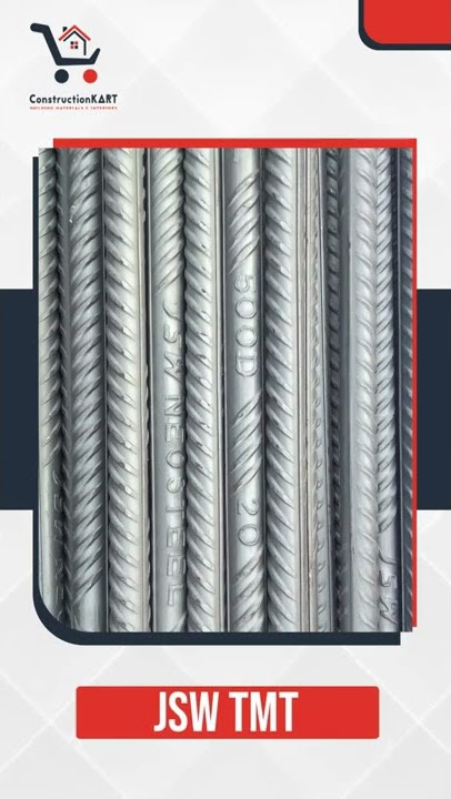India's Top 9 TMT Steel Bars | ConstructionKart