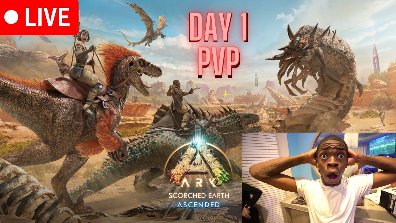 Ark Ascended Scorched Earth PvP GAMEPLAY - Small Tribes - YouTube