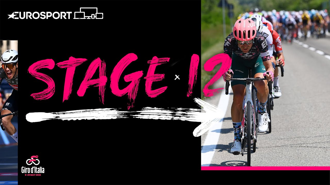 2022 Giro dItalia - Stage 12 Highlights Eurosport