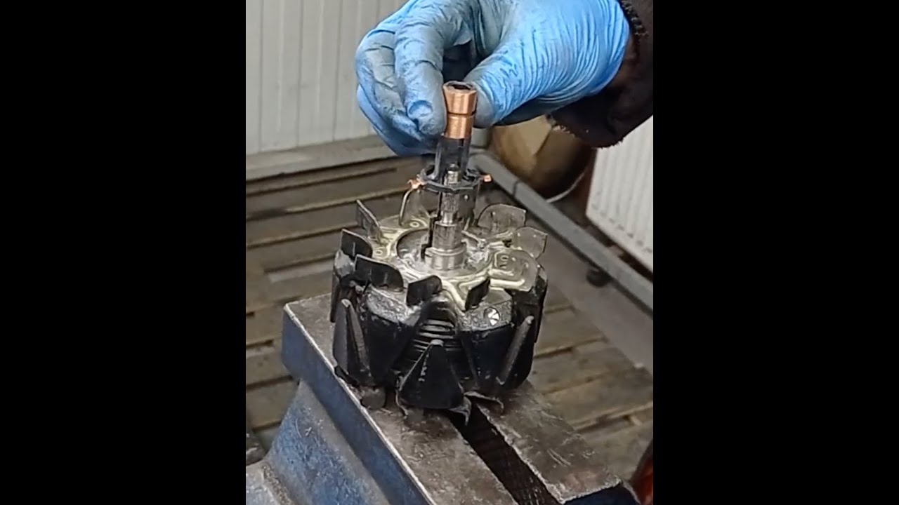 How to Repair Alternator VALEO slip ring change / Remont alternatora