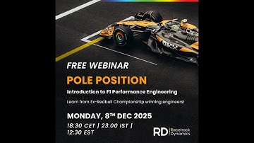 Pole Position: Introduction to F1 Performance Engineering