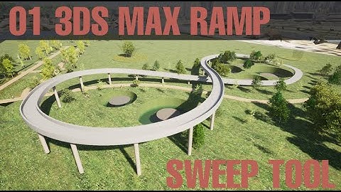 3Ds Max - RAMP- SWEEP TOOL