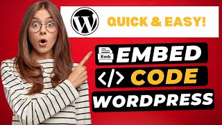 how to embed code in wordpress 2024 🔥 - (fast & easy!)