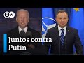 VIDEO: Estados Unidos y Polonia refuerzan su alianza frente a Rusia