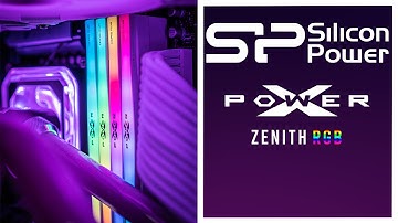 SiliconPower ZENITH RGB DDR5 Gaming Memory - Unboxing And Looks