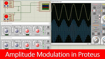 AM modulation in Proteus tutorial