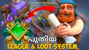 New League & Loot System in Builder Base 2.0 Update | Clash of Clans Malayalam