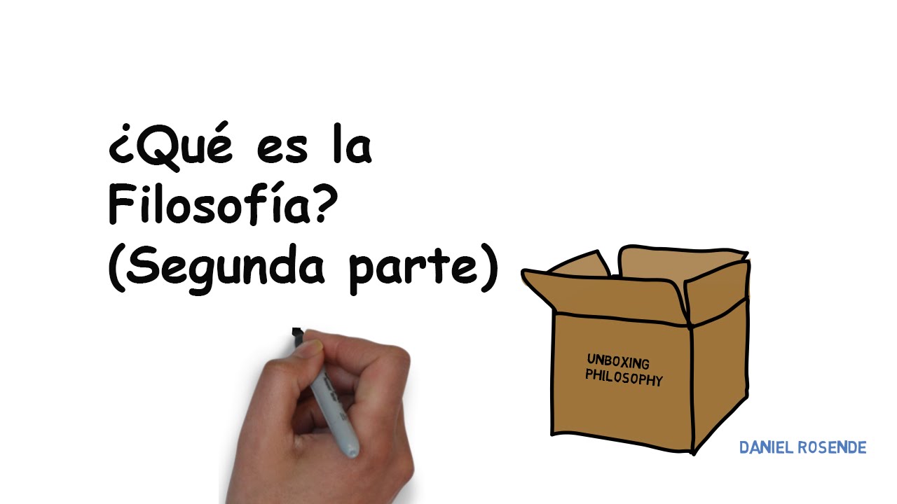 Videos filosofia (Filosofía aquí y ahora, unboxing philosophy, La aventura del pensamiento, Grandes ideas de la filosofía...)
