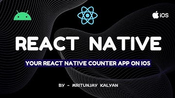 Your React Native Counter App on iOS-6 #reactnative #ios #iphone #code #mobiledevelopment #ui
