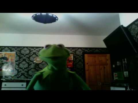 Kermit Here Visiting George Monster!