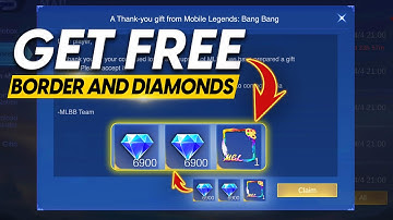 HOW TO GET FREE DIAMONDS AND MGL BORDER IN MLBB 2025