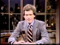 Promo for david letterman week 2 1982