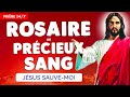 🔴 ROSAIRE au PRÉCIEUX SANG de JÉSUS 🙏 Très PUISSANTE PRIÈRE 24/7