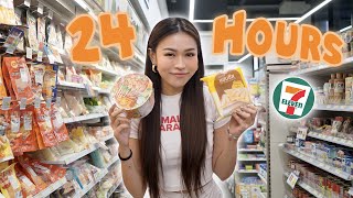 24H ăn ở CỬA HÀNG TIỆN LỢI THÁI LAN | 24H only eating at Thailand convenience store
