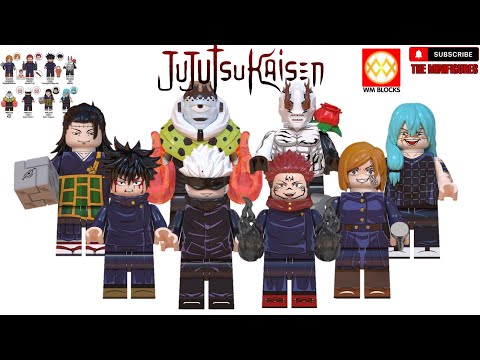 Jujutsu Kaisen Building Blocks Itadori Yuji Gojo Satoru Ryomen