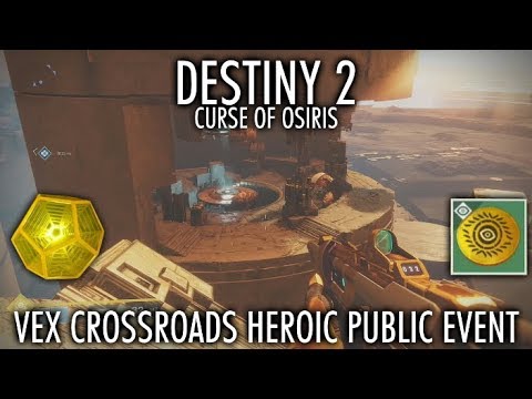 Видео: Destiny 2 Публично събитие Mercury Heroic: Как да активирате и завършите събитието Vex Crossroads Heroic