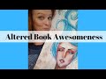 How to Make an Altered Book Art Journal in 4 Easy Steps!!!