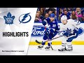 NHL Highlights | Maple Leafs @ Lightning 2/25/20