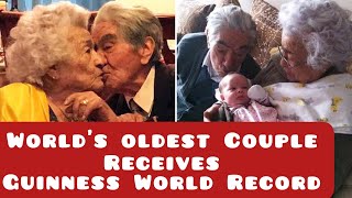 World's Oldest Couple Receives Guinness World Record At 214 Years Combined.Julio Mora and Waldramina