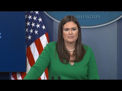 White house press briefing live today