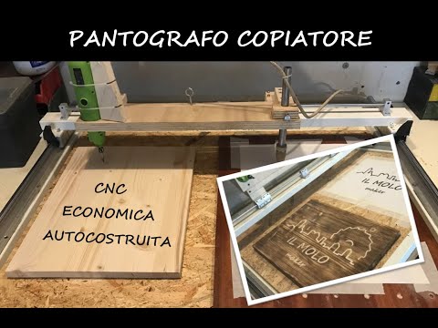 FAI DA TE - Pantografo copiatore - CNC manuale ed economica