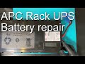 APC rack UPS SMX750I battery repair | APCRBC116