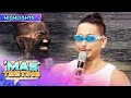 Jhong Hilario spills charcoal on his face as FUnishment | It's Showtime Mas Testing