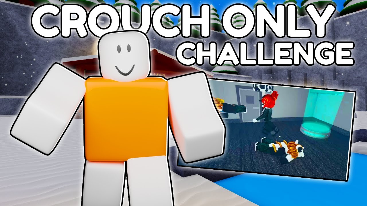 Crouch Only Challenge - Roblox Flee the Facility! - YouTube
