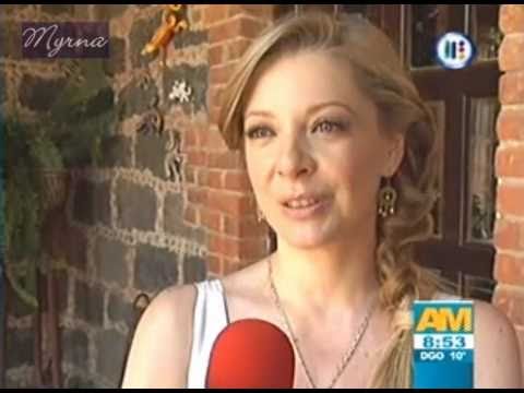 Edith Gonzlez en grabaciones de la telenovela 'Cie...