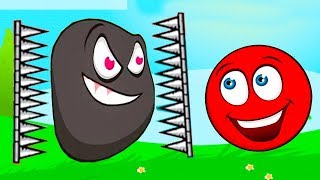 Видео для детей про красный шарик новые серии 2019 года! Детский летсплей red ball!