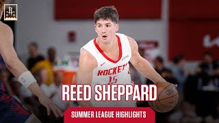 Reed Sheppard Summer League Highlights (28 Points) | Houston Rockets
