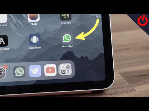 ვიდეო: შემიძლია WhatsApp-ის განთავსება iPad-ზე?