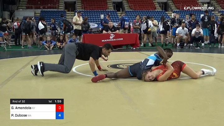 117 Lbs Rnd Of 32 Gianna Amendola New York Vs Phoe...