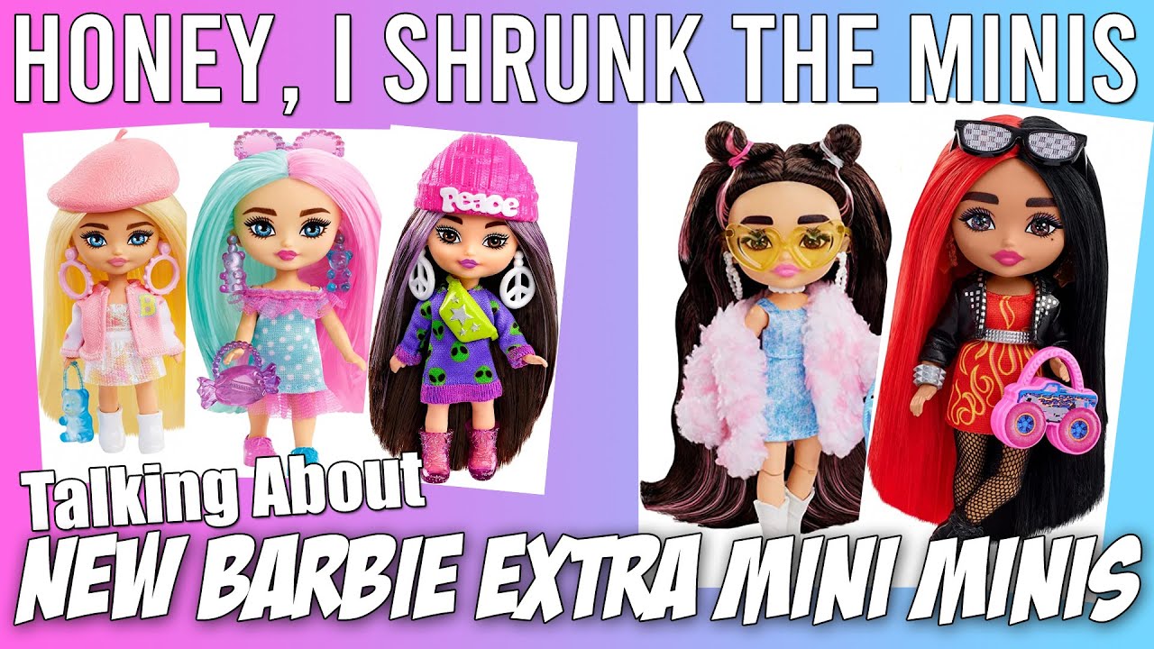 Barbie Extra Mini Dolls and Barbie Extra Mini Mini Dolls Review 