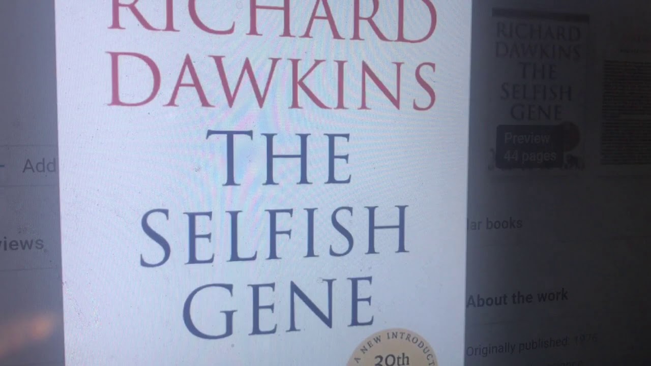 The Selfish Gene by Richard Dawkins - YouTube